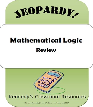 Preview of Mathematical Logic - Jeopardy Review