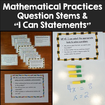 Preview of Mathematical Practices