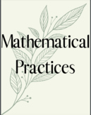 Mathematical Practices Posters/Anchor Chart/Bulletin Board