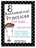 Mathematical Practices Posters and Parent Letter