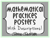 Mathematical Practices Posters/Signs for Common Core (CCSS)