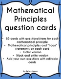 Mathematical Practices {editable} cards
