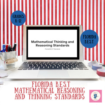 Preview of Florida B.E.S.T. Standards benchmarks K-12 Mathematical Reasoning and Thinking