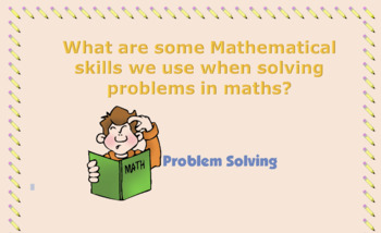 Preview of Mathematical Skills Posters Aligned with Working Mathematically Strand