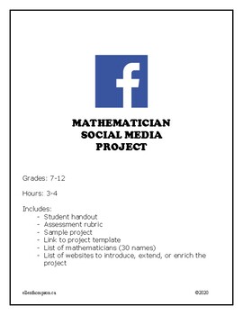 Preview of Mathematician Social Media Project