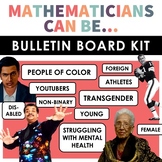 Mathematicians Can Be... Bulletin Board Kit | Diversity Bu