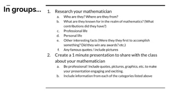 Preview of Mathematicians of Color Research