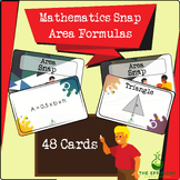 Mathematics Area Formula Snap - Card Game