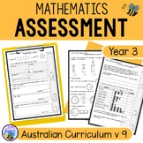 Maths Assessment Year 3 Australian Curriculum v8.4 and v9