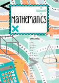 Mathematics Booklet