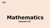 Mathematics ES1 WK 5 Lessons 13-16 (Powerpoint - Division)