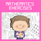 Mathematics Exercises, Basic work sheet activities, Math G