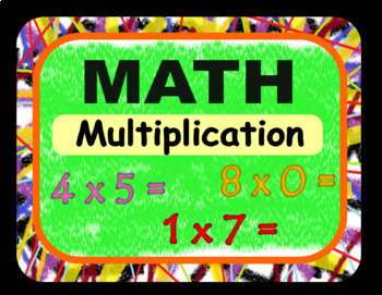 Preview of Mathematics: Introduction to Multiplication (1-digit) for Grade 2