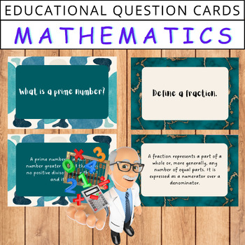 Preview of Mathematics Mastery: Foundations and Applications - Questions Flashcards