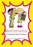 Mathematics Notebooking Page Templates