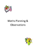 Mathematics Planning and Observation Booklet