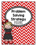 Mathematics Problem Solving Posters {Chevron Print}