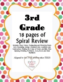 Mathematics Spiral Review- 3rd grade