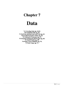 Preview of Mathematics Standard Data Booklet