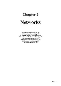 Preview of Mathematics Standard Network Concepts Booklet
