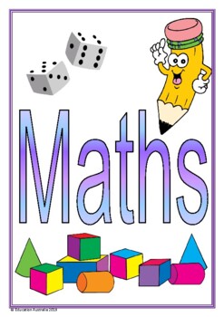 Cover Page For Mathematics