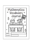 Mathematics Vocabulary Journal - Junior School