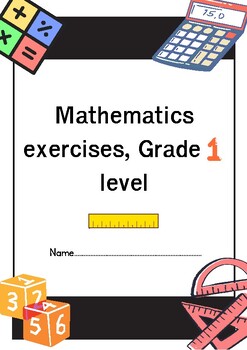 Preview of Mathematics exercises, Grade 1 level