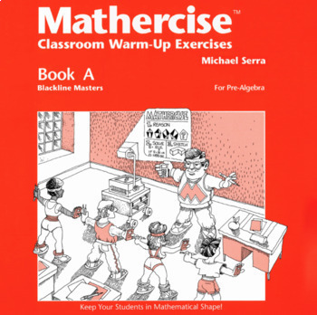 Preview of Mathercise™ Book A: Pre-Algebra Classroom Warm-Up Exercises A1-A50