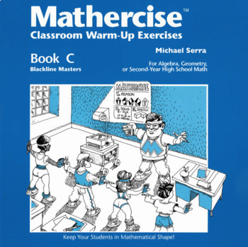 Preview of Mathercise™ Book C: Algebra, Geometry, 2nd year HS Math Exercises C1-C50