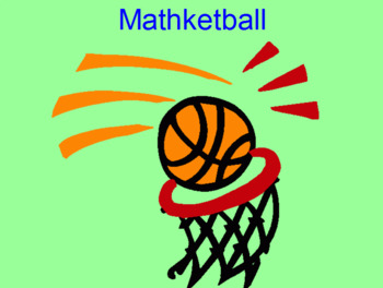 Preview of Mathketball Template