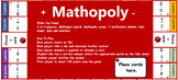 Mathopoly - Addition and Subtraction
