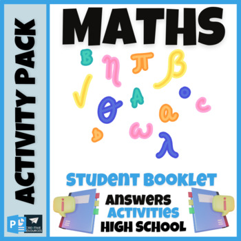 Preview of Maths Activity Pack