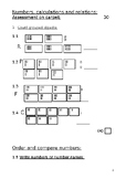 Maths Assessment Term 2