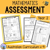 Maths Assessment Year 2 Australian Curriculum v8.4 and v9
