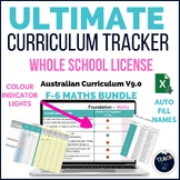 Maths Australian Curriculum V9.0 Trackers F-6 Whole School