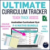 Maths Australian Curriculum V9 Curriculum Tracker Bundle F-6