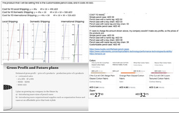 Preview of Maths Linear Graphs Criteria CD Assessment GRASPS Task Sheet, Specific Rubric.