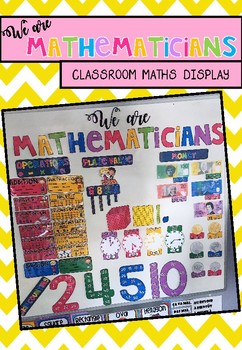 Preview of Maths Display