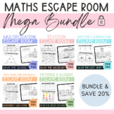 Math Escape Room - Team Building - Logic Puzzle - Bundle -