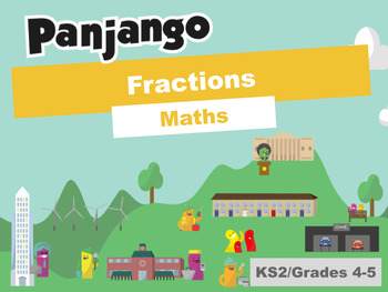 Preview of Maths - Fractions, Decimals & Percentages - Careers Resource Grade 4-5