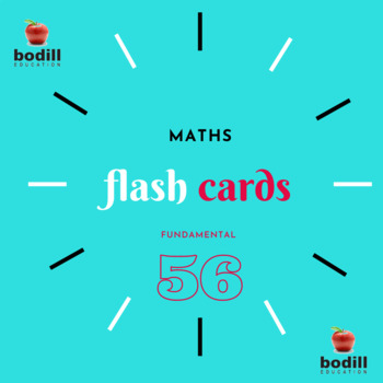 Preview of Maths Fundamentals Flash Cards