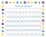 Maths Game: What's My Number?