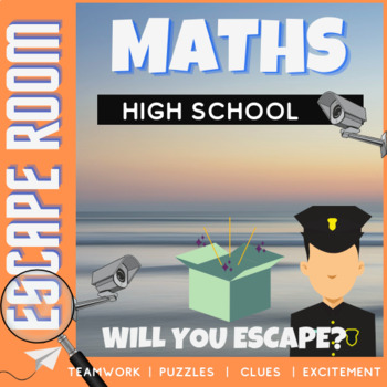 Preview of Math High School Escape Room