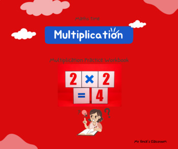 Preview of Maths Mentals Multiplication practice workbook