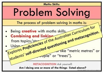 Maths Metacognition: Understanding, Fluency, Problem Solving, Reasoning