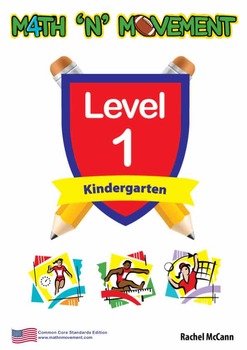 Preview of Physical Education Math Games & Lessons - Kindergarten / Level 1 Bundle (USA)