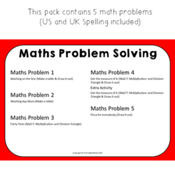 year 8 maths problem solving activities