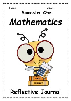 Preview of Maths Reflective Journal Lower Primary Semester 1