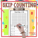 Maths Skip Counting Practice Worksheets Counting by 2, 3, 
