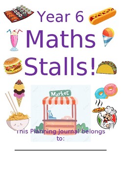 Preview of Maths Stalls Planning booklet - Year 6